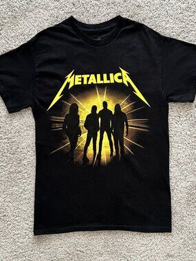 Metallica M72 World Tour 2025 Black Graphic SS T-Shirt Wms Small